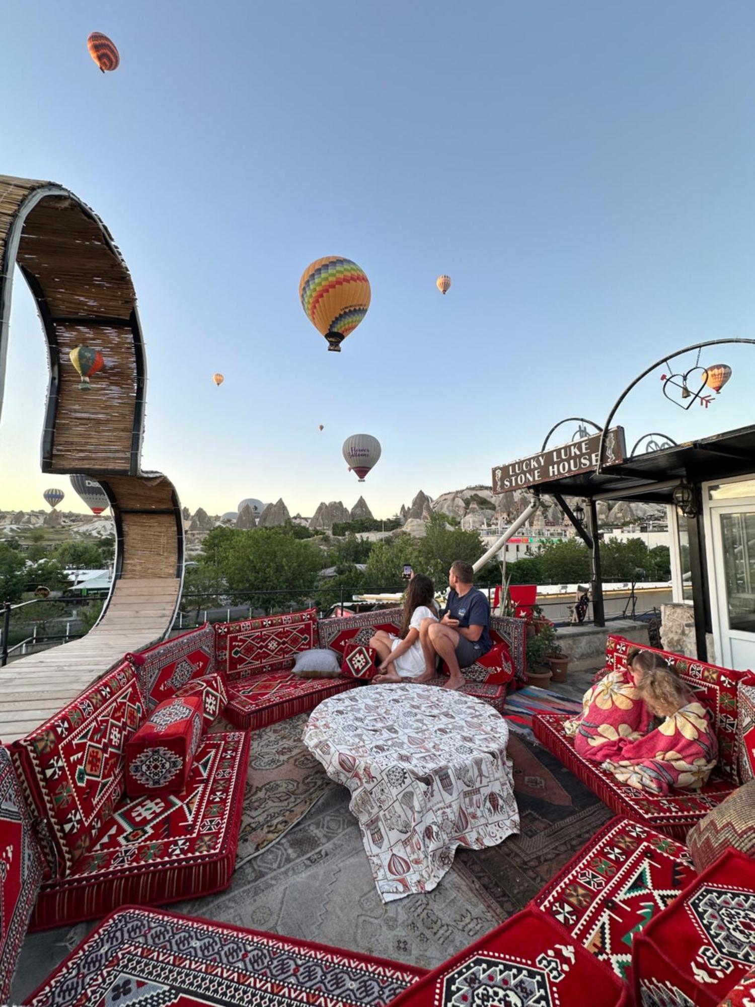 Apartamento Lucky Luke Stone House Göreme Exterior foto